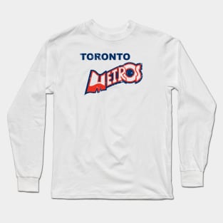 1971 Toronto Metros Vintage Soccer Long Sleeve T-Shirt